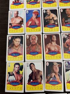 Vintage WWE Wrestling Trump Cards Set