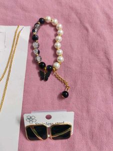 Butterfly Necklace Bracelet &amp; Earrings Set