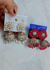 Exquisite Jhumka Earrings Set