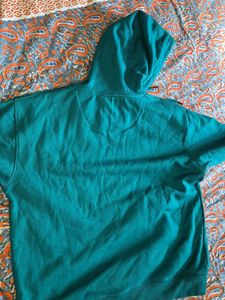 Teal Pullover Hoodie