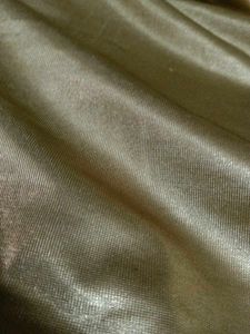 Elegant Gold &amp; Pink Silk Saree