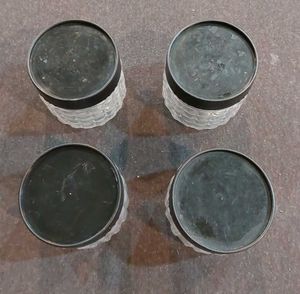 Set of 4 Plastic Jars