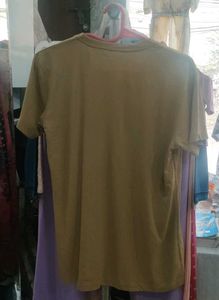 Casual Brown T-Shirt