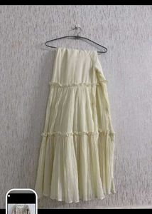 Elegant Cream Kurta Set with Sharara