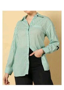 Light green aesthetic women shirt