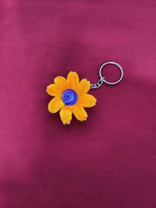 Cute Flower Keychain