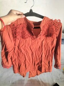 99  accept it  orange 🧡 top