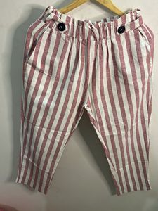 Striped Linen Pants