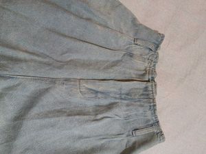 Light Wash Denim Shorts
