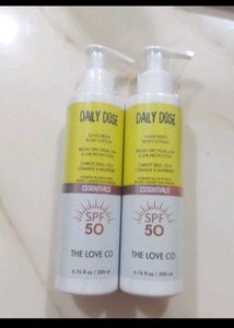 Daily Dose SPF 50 Sunscreen Body Lotion 1pc