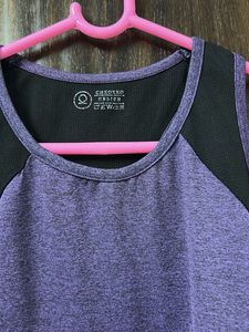 Purple Athletic Tank Top
