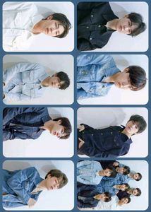 BTS photo cards pack of 8