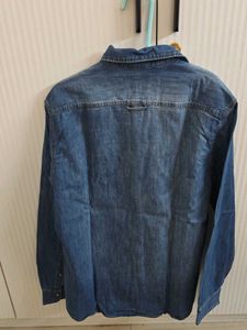 Men's Blue Denim Shirt