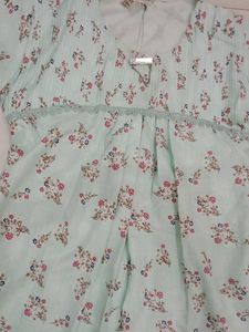 Crop Top With Floral Print