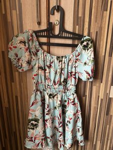 Chic Floral Print Dress