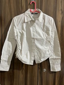 Zudio Stripped Office  Shirt