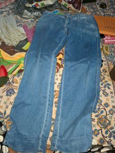 Classic Blue High Waist Denim Jeans