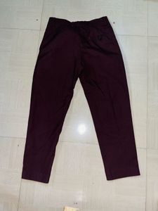 Stylish Maroon formal pant