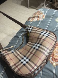 Classic Plaid Shoulder Bag