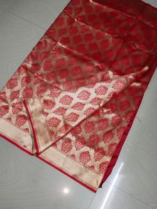 Beautiful Red Pattu Saree