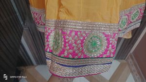 Vibrant Pink &amp; Yellow Ethnic Kurta