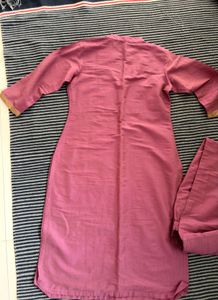 Pink Kurta Set with Dupatta