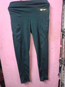 Champion Teal Cargo Leggings