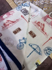 Travel Print Throw Blanket