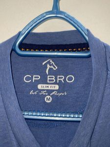 Blue Henley T-Shirt