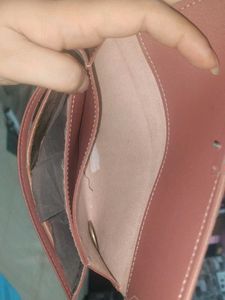 Chic Burgundy Wallet with Bow Detail