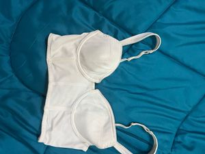 White Bustier Top