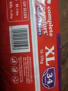 Huggies Wonder Pants Diapers - XL- 34 pieces