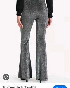 Sparkly Flared Pants With Top