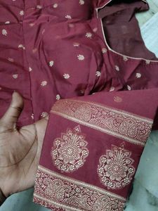 Maroon Ethnic Gown