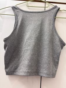 :˚ʚ Grey Star Patch Tank ɞ˚