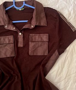 Brown vintage shirt