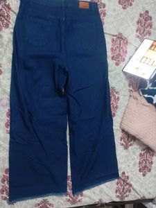 Dark Wash Wide Leg Jeans