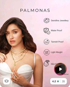 palmonas Layered Gold-Plated Stainless Steel Neckl