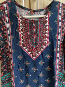 Boho Print Kurta Set