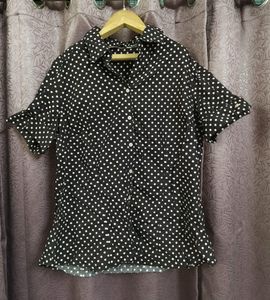 Black Polka Dots Shirt