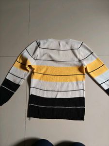 Striped Knit Sweater