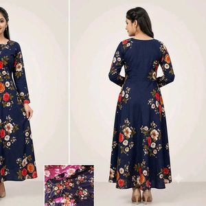 NEW Beautiful Floral Print Maxi Dress