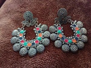Oxidised Earings