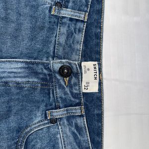 Snitch Men's Blue Denim Jeans - Size 32