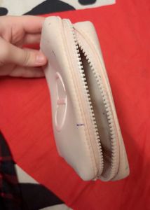 Bright Red Cosmetic Pouch