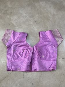 Lavender Silk Blouse