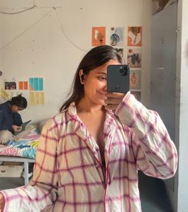 Cozy Plaidtop