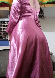 Elegant Pink Silk Kurta Set