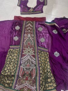 Elegant Embroidered Saree