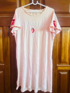 Cute Strawberry Nightdress